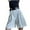White, variant on YYDGH Women Business Casual Button Dress Shorts High Waist Wide Leg Pleated Shorts Summer Solid Bermuda Shorts with Pockets Purple S