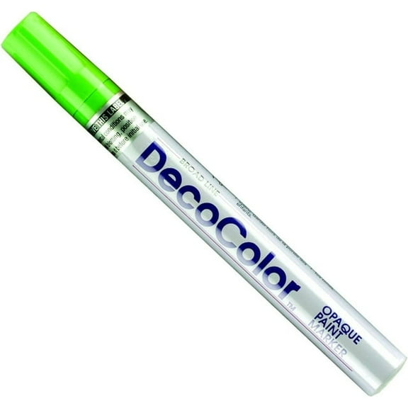 Uchida Marvy Deco Color Broad Point Paint Marker Art Supplies, Light Green