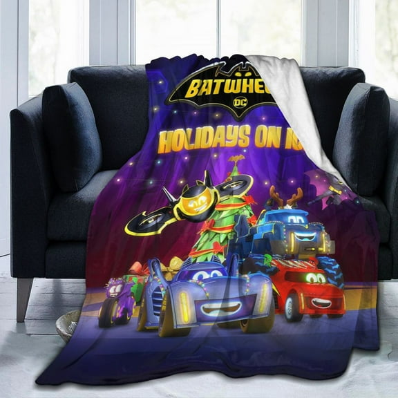 Ultra-Soft Micro Fleece Blanket Batwheels Super Soft Plush Blanket For Winter Bedding Bed Couch Sofa For All Seasons 40"X30"