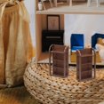 thumbnail image 3 of Jiibva 1:12 Dollhouse Miniature Storage Rack 4 Tier Shelves Storage Shelf Doll House Furniture Decor, 3 of 7
