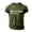 wei163-Army Green, variant on Don't Be Happy Be Worry Funny T-Shirt for Men Casual Novelty Shirt Red S