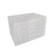 thumbnail image 3 of Organizador de caja para guardar aretes, organizador transparente para guardar aretes, almacenamiento para exhibiciones 5 capas 120 rejillas, 3 of 9