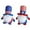 Style 2, variant on 2PCS 4th of July Gnomes Patriotic Gnomes Independence Day Memorial Day Home Party Indoor Table Decorations, Style 1