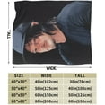 thumbnail image 3 of Norman Reedus Blanket Daryl Dixon Bedding Fleece Blanket Soft Throw Blankets Lightweight Anti-Static Blanket - 3 Sizes, 3 of 4