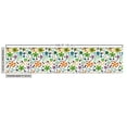 thumbnail image 3 of Ambesonne Flower Fabric by the Yard Upholstery, Pointed Petals Floral Art, 1 Yard, White Multicolor, 3 of 5