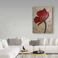 thumbnail image 3 of Trademark Fine Art 'Single Red Poppy' Canvas Art by Cherie Roe Dirksen, 3 of 3