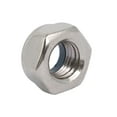 thumbnail image 3 of 4pcs M10 x 1.25mm Pitch Metric Fine Thread 304 Stainless Steel Hex Lock Nuts, 3 of 5