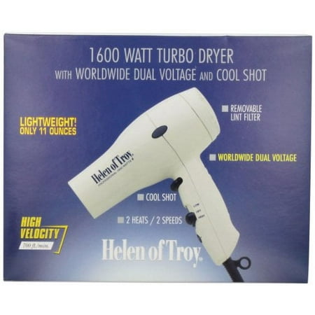 Helen of Troy 6029 Turbo Styling Dryer, White