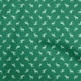 thumbnail image 1 of oneOone Viscose Jersey Green Fabric Animal Sewing Fabric By The Yard Printed Diy Clothing Sewing Supplies 60 Inch Wide, 1 of 5