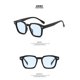 thumbnail image 3 of Nuevas gafas de sol retro 2021, con personalidad de moda, gafas de sol cuadradas con diseño de uñas de arroz, lentes negras y azules brillantes., 3 of 3