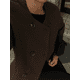 thumbnail image 1 of Abrigo Vintage de mezcla de lana para mujer, Chaqueta corta de manga larga con cuello redondo y doble botonadura, ropa de calle Chic, 2024, 1 of 5