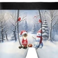 thumbnail image 4 of Hello Winter Siamese Football Snowman Welcome Snowy Morning All Over Print Boxer Briefs Underwear for Men Dad Cat Lover Kitten Owner Gifts - 01012, 4 of 6