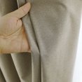 thumbnail image 3 of Cortinas semitransparentes con varilla, color beige, medidas 100x130 cm, paquete de dos piezas., 3 of 6