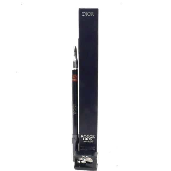 Dior Rouge Dior Lipliner Pencil With Brush & Sharpener 0.04oz 777 Fahrenheit New