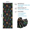 thumbnail image 2 of Colorful Controllers Games Black Pattern Hot Yoga Mat Towel Non Slip for Hot Yoga - Quick-Drying Yoga Mat Cover with 4 Corner Pockets with Travel Bag - Hot Yoga Towel Non Slip 74"x26", 2 of 6