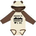 thumbnail image 3 of Inktastic Denver Colorado Someone Loves Me Skyline Boys or Girls Long Sleeve Baby Bodysuit, 3 of 5