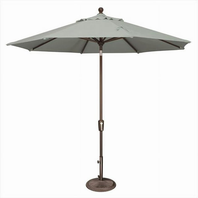 SimplyShade 9 ft. Octagon Push Button Tilt Market Umbrella Spa