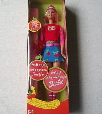 Barbie Fruit Style Doll Cherry Scented (2002) - Walmart.com
