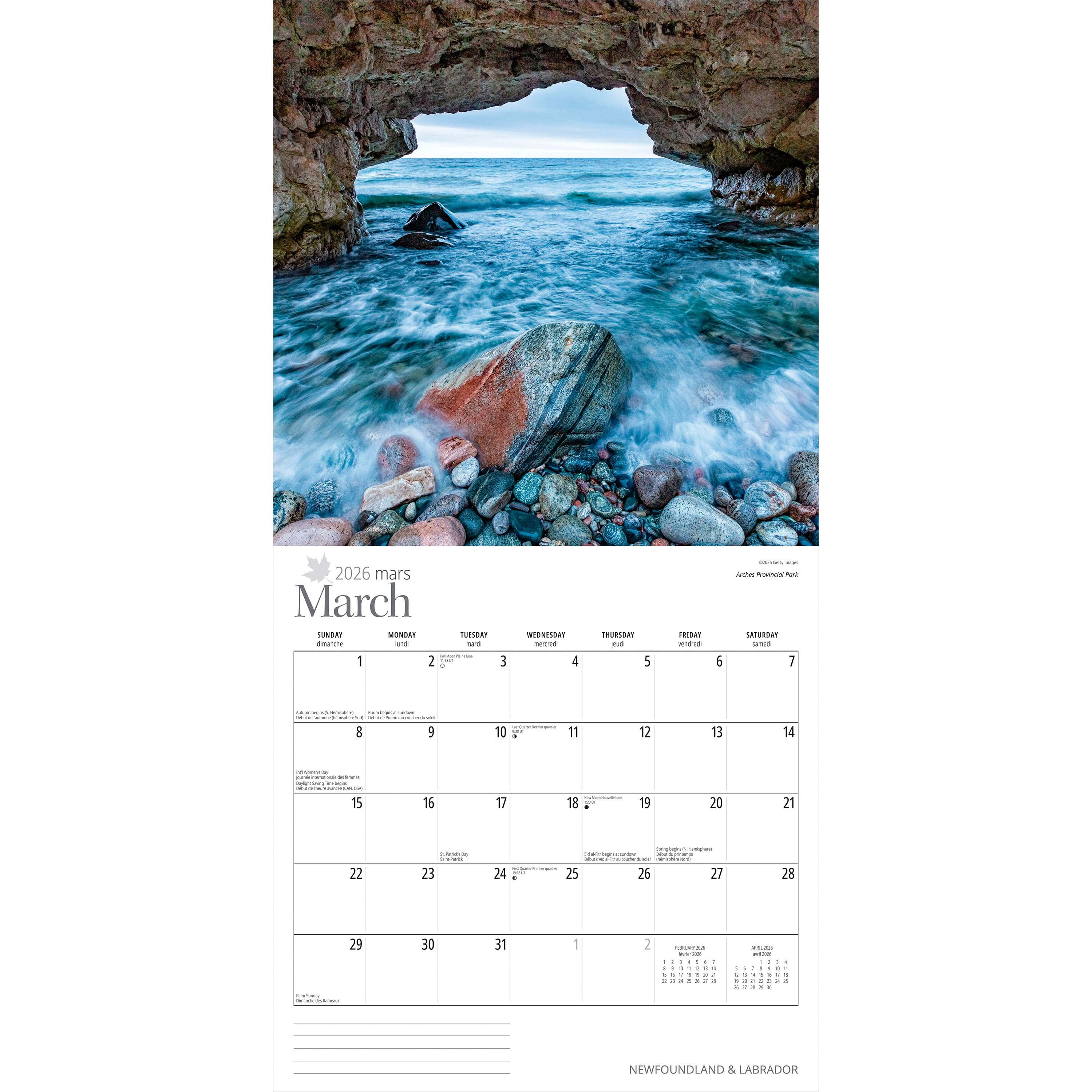 Terre-Neuve-et-Labrador 2026 Carré Wyman