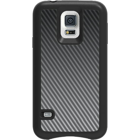 - Impact Gel Xtreme Armour Transformer Phone Case for Samsung Galaxy S5, Black Carbon Fiber