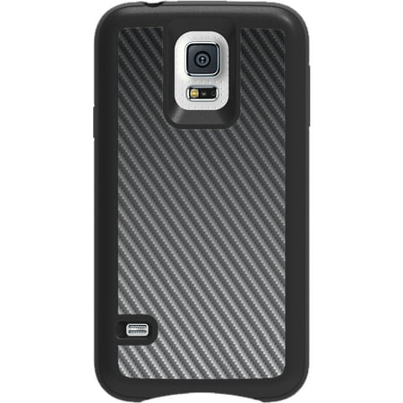 Impact Gel Xtreme Armour Transformer Phone Case for Samsung Galaxy S5, Black Carbon Fiber