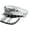 Silver, variant on Women's Yacht Captain Cap Sailor Hat Rivet Studded Leather Newsboy Cabbie Beret Punk Rocker Cap Hat