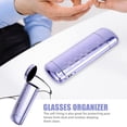 thumbnail image 3 of unbranded Estuche Rígido De Aluminio Para Gafas De Sol Color Violeta Con Y Para Viaje, 3 of 6