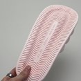 thumbnail image 6 of Anuirheih Slip on Sandals Women,Lychee Bubble Slippers Women's Spring New Style Indoor Couple's Thick Sole Feet Feel Cool Slippers Wear Outside(Pink), 6 of 9