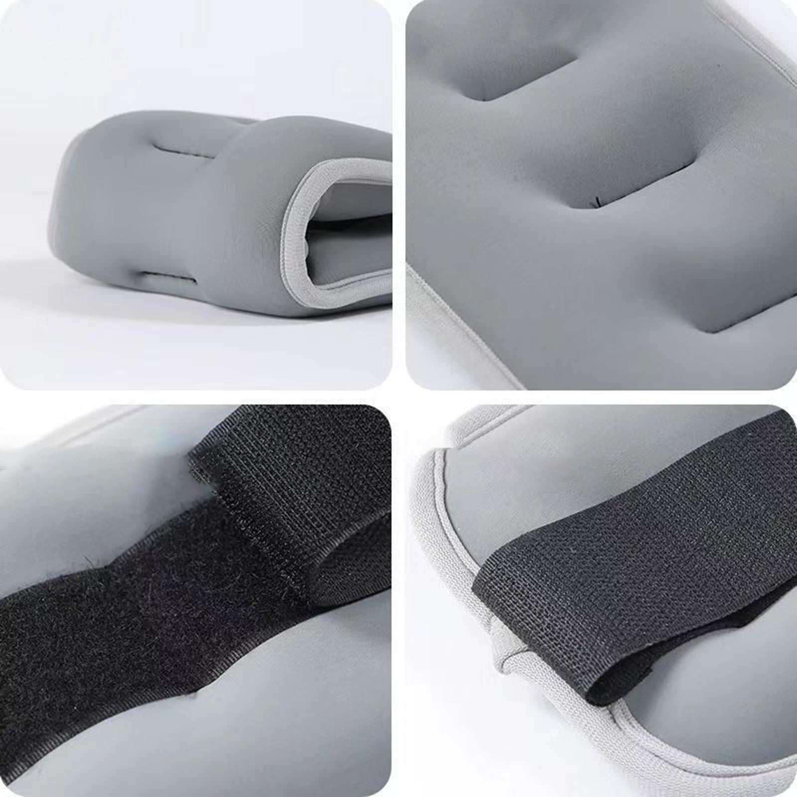 DimyFew 2 Pieces Ankle/Wrist Weights Leg Weight Straps Adults Women Men Cuffs Arm Weights Strength Training for Running Walking Dance Total 0.5KG 22cmx8cm