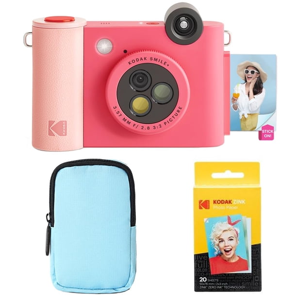 Cámara digital de impresión instantánea e impresora inalámbrica KODAK Smile+
