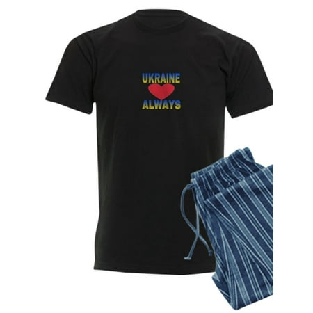 

CafePress - UKRAINE ALWAYS Pajamas - Men s Dark Pajamas