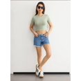 thumbnail image 2 of Crew Neck Basic Crop top, 2 of 5