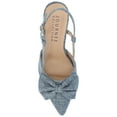 thumbnail image 5 of Journee Womens Tailynn Sling Back Block Heel Pumps, Widths Available, 5 of 9