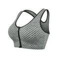 thumbnail image 1 of Tinglu Women Bras with Removable Pads Comfort Front Zipper Sports Bras Fitness Wireless Yoga Bra, 1 of 8