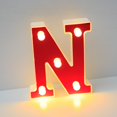 thumbnail image 1 of Desktop Decor Fashion LED Subtitle Lamp LED Lamp Life Is Long Long Term Use Without Heat. Get The Best Decorative Effect LED Letter Lights Light Up Plastic Letters Standing Hanging, 1 of 4
