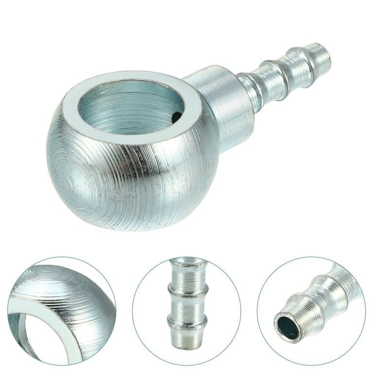 Mingxiu Universal 12mm De Diámetro M12x1.0 Banjo Manguera Barb Perno Accesorios Rosca Métrica Freno Adaptador Con Cobre I.1608645352