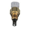 thumbnail image 2 of CarLights360 For Plymouth Sundance 1994 Air Temperature Sensor | Gray/Gold Color | Plug In Connector | Screw-In Mounting Type | Blade Terminal | Replacement For 5269756, 2 of 4