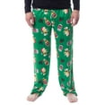 thumbnail image 6 of The Simpsons Mens' Christmas Homer Duff Beer and Holly Sleep Pajama Pants, 6 of 7
