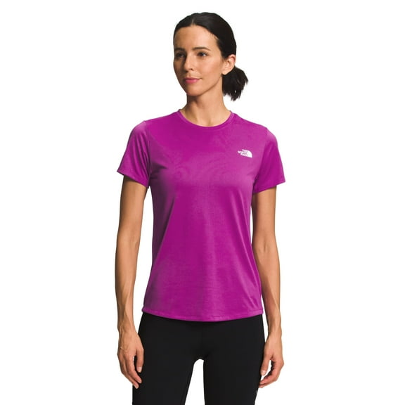 THE NORTH FACE Women's Elevation Shirt Logo Purple XS New