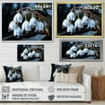 thumbnail image 4 of Designart "Winter Snowdrop Photographic Charm" Snowdrops Canvas Wall Art, 4 of 7