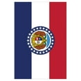 thumbnail image 1 of Toland Home Garden Missouri State Flag 12.5 x 18 Inch Decorative USA Garden Flag, 1 of 1