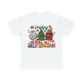thumbnail image 3 of Happy Hallothanksmas T-shirt Cute Halloween Thanksgiving Christmas Shirt White Large, 3 of 6
