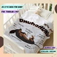 thumbnail image 2 of Anatomy of A Dachshund Throw Blanket Fannel Fleece Super Soft Funny Blanket Travel Throw Blanket for Bed Couch Sofa 40 x 50 Inch for Kid, 2 of 6