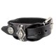 thumbnail image 3 of Pulsera Steampunk Yuyangstore Pulsera de cuero para hombre Negro, 3 of 8