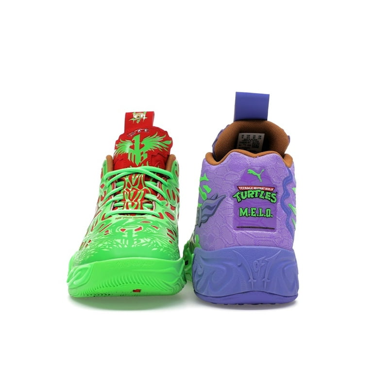 激レア！ プーマ PUMA M.E.L.O. タートルズ mb.04 Puma Men's LaMelo Ball MB.04 Teenage Mutant Ninja Turtles Raphael