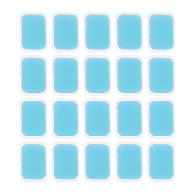 Abs Stimulator Gel Pads 20 PCS Replacement Gel Sheets For Muscle Trainer Abdominal Toning Belt Accessories(2pcs/Packs)