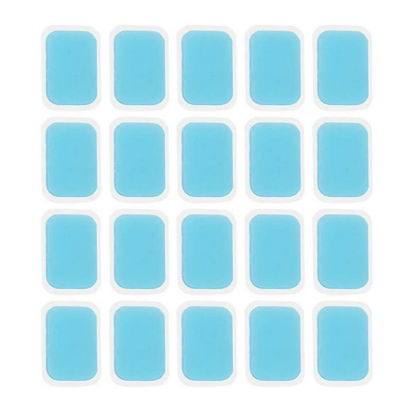 TechWave Abs Stimulator Gel Pads 20 PCS Replacement Gel Sheets For Muscle Trainer Abdominal Toning Belt Accessories(2pcs/Packs)