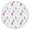 Princess Castle &, variant on Princess Castle & Unicorn Pattern Round Fitted Tablecloth with Elastic Edge,Dining Table Cover Waterproof,Outdoor Round Tablecloth for Camping,Dining,Indoor and Outdoor