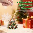thumbnail image 7 of Cat Ornaments, Cute Orange Cat Christmas Tree Acrylic Hanging Ornament,Whimsical Pet Xmas Decor for Cat Lovers, Holiday Tree Mantel Wreath Home Decoration, 7 of 7
