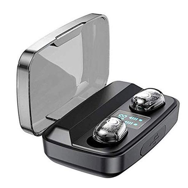 Auriculares estéreo inalámbricos verdaderos de Bluetooth Auriculares de alta fidelidad con manos libres para llamadas con estuche de carga Speravity EL3022-01B